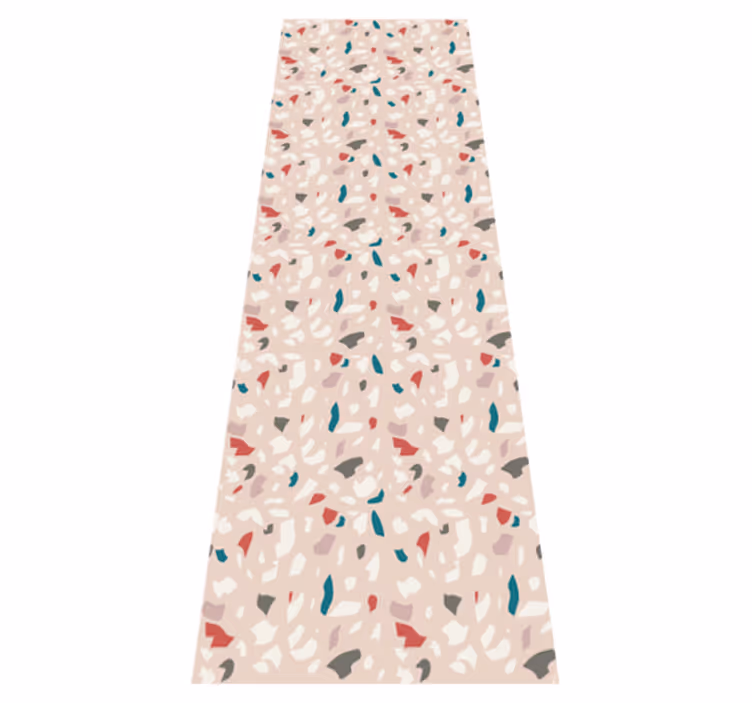 Dywan winylowy do salonu w wzór terrazzo - TenStickers