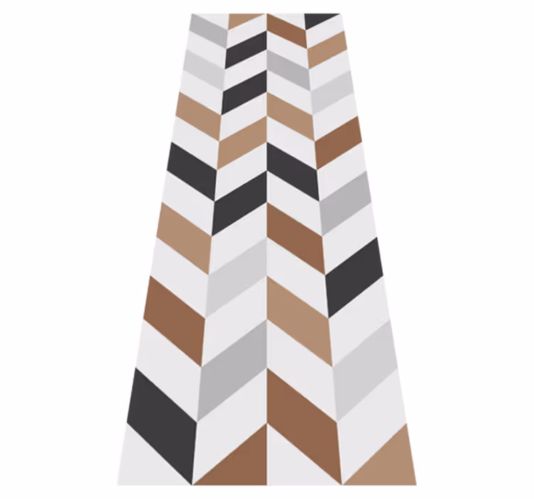 Dywan winylowy do biura kolorowe bloki geometryczne - TenStickers