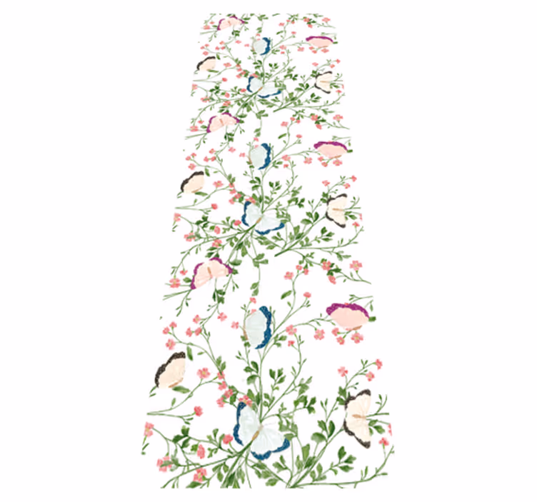 Dywan winylowy do salonu w stylu fantazyjnej akwareli - TenStickers