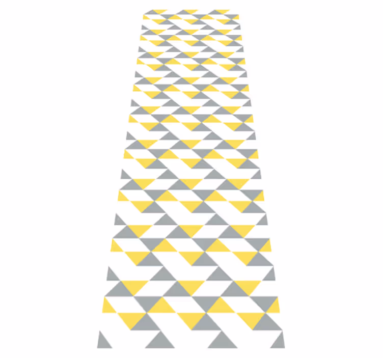 Dywan winylowy do salonu w szarym wzorze pantone - TenStickers