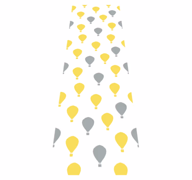 Dywan winylowy do salonu balon w kolorze pantone - TenStickers