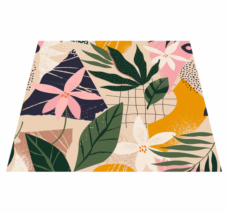 Dywan winylowy natura w domowym ogrodzie - TenStickers