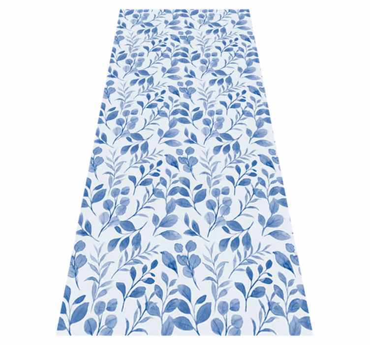Dywan winylowy natura wycierające się liście stylu nostalgii - TenStickers