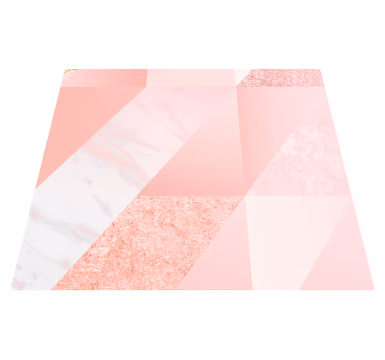 Dywan winylowy tekstura marmur różowy - TenStickers