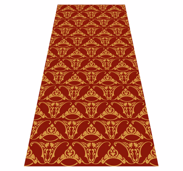 Dywan winylowy retro w stylu pugina - TenStickers
