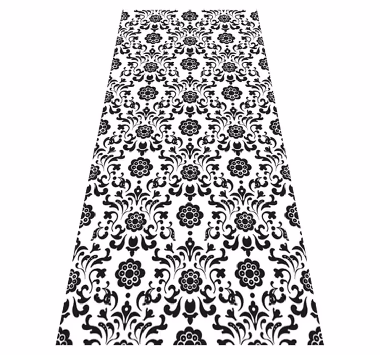 Dywan winylowy retro w stylu damaskowym - TenStickers