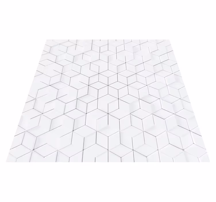Dywan winylowy geometryczna mata - TenStickers