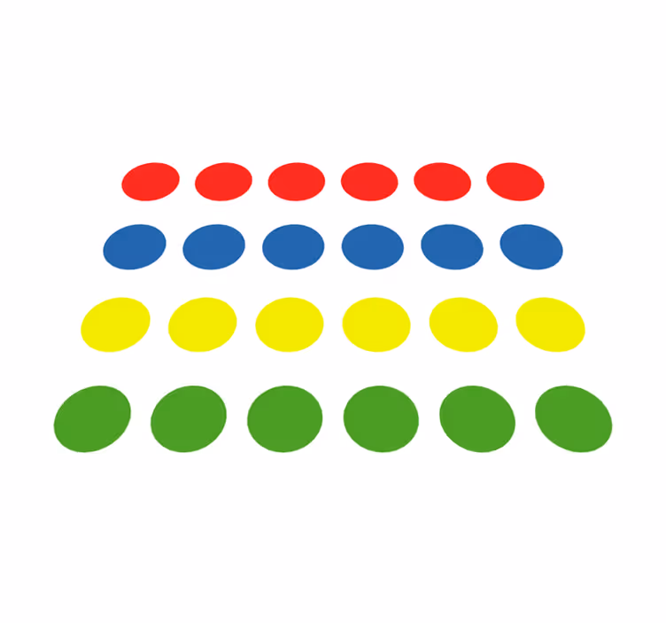 Dywan winylowy twister - TenStickers