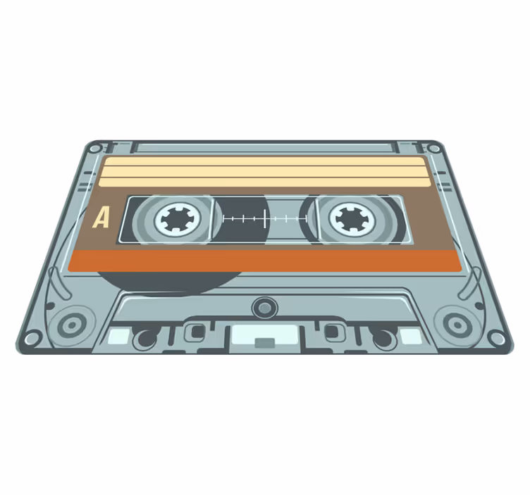 Dywan winylowy z kasetą  - TenStickers