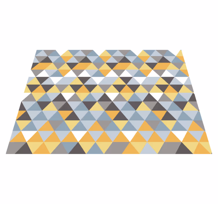 Fantastyczny pastelowy dywan winylowy w stylu nordyckim - TenStickers