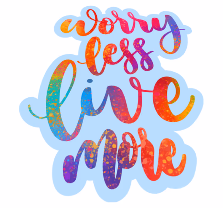 Mata winylowa z inspirującym tekstem - TenStickers