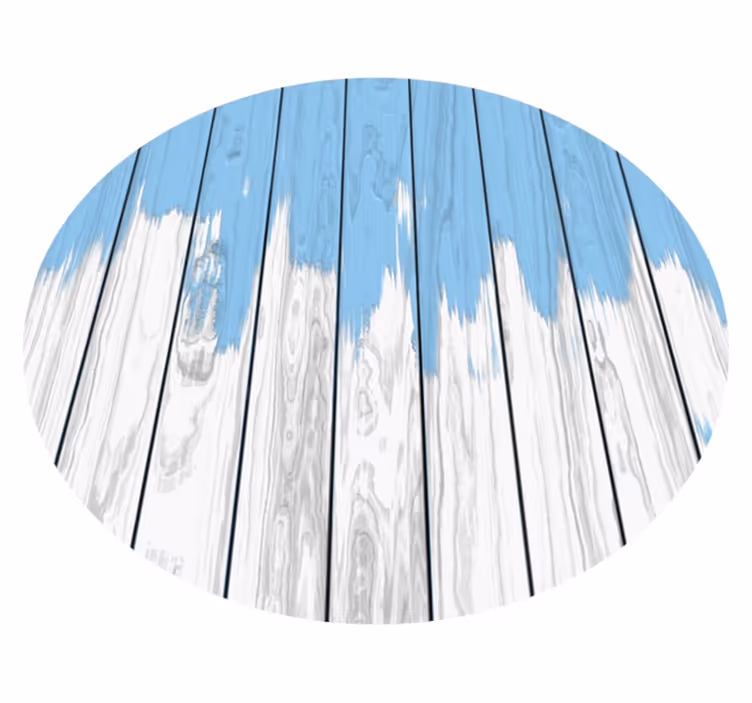 Dywan winylowy drewno postarzane drewno - TenStickers