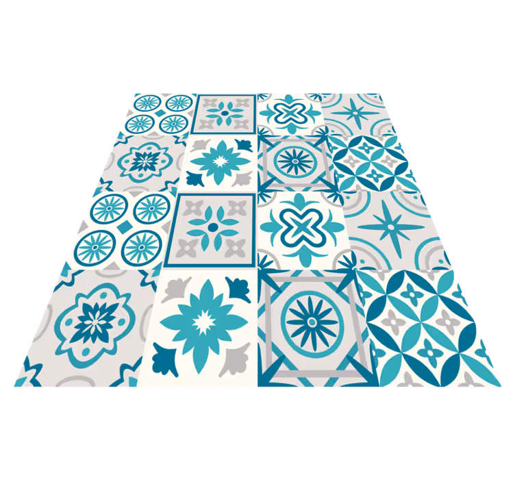 Mata winylowa turkus - TenStickers