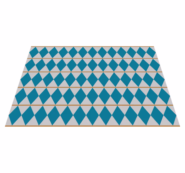 Dywan geometryczny w stylu szwedzkim - TenStickers