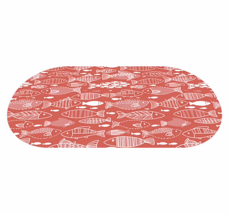 Dywanik winylowy z rybami pod wodą - TenStickers