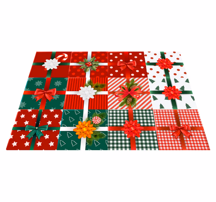 Dywanik winylowy Papier prezentowy - TenStickers