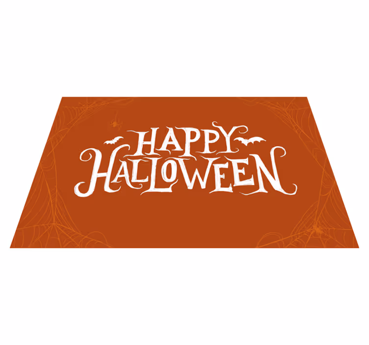 Dywan winylowy na halloween festiwalowy przekaz - TenStickers