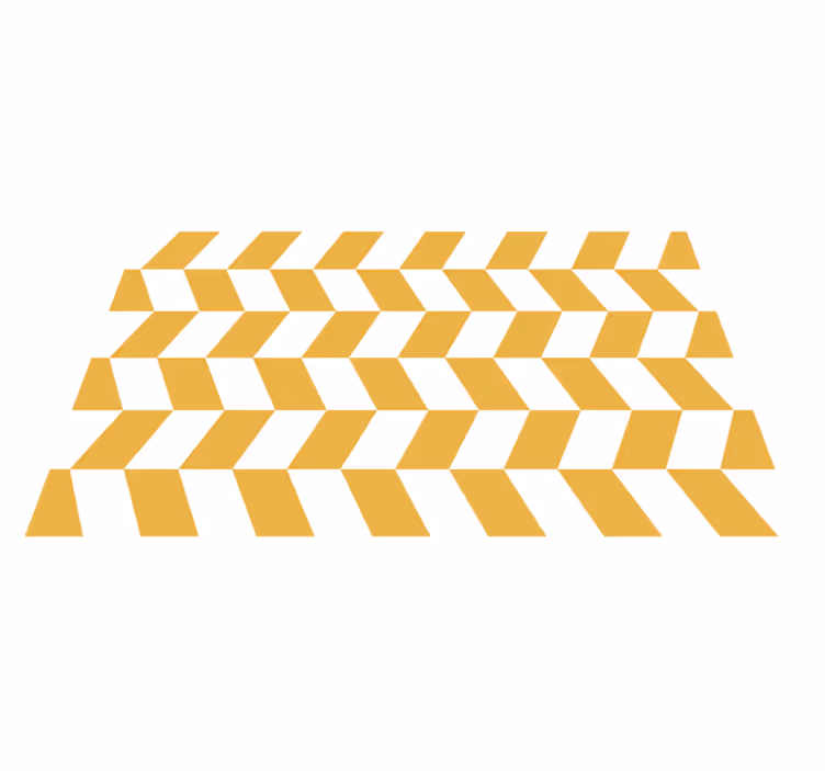 Dywan winylowy w paski jodełkę geometryczną - TenStickers