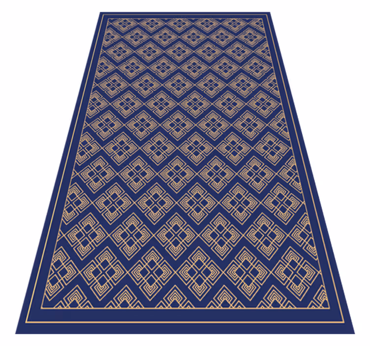Dywan winylowy z mandalą geometryczna mandala - TenStickers