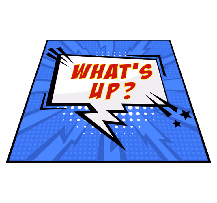 Dywan winylowy What's up - TenStickers