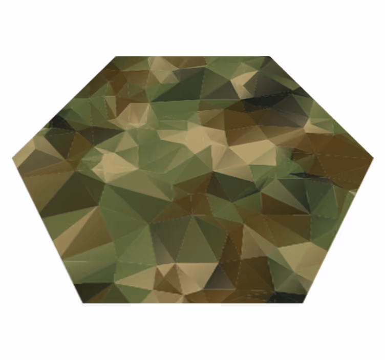 Dywan winylowy Geometryczne moro - TenStickers
