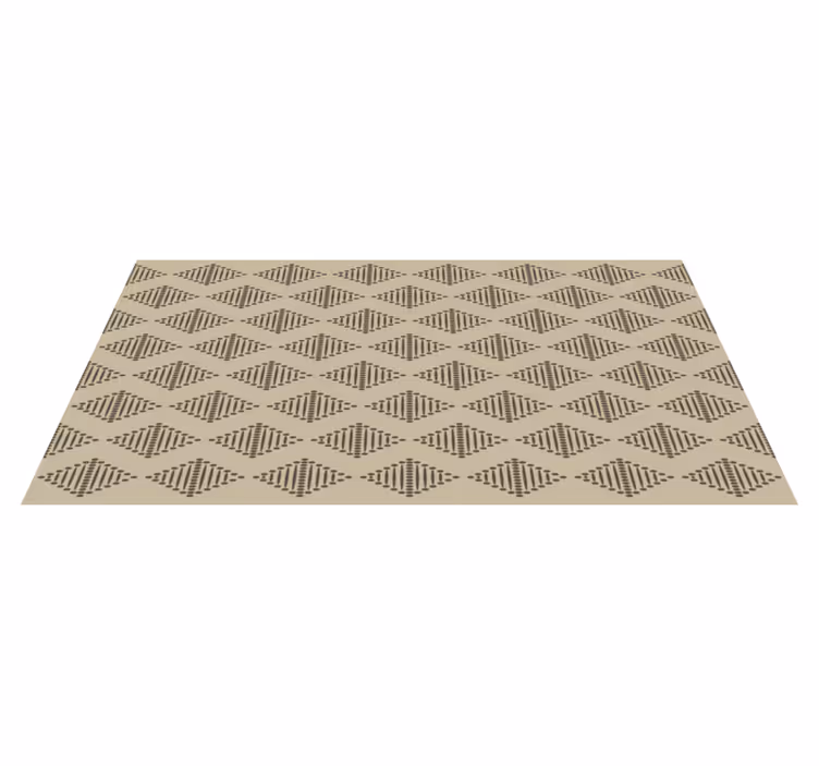 Dywan winylowy wzór geometryczny element wzoru - TenStickers