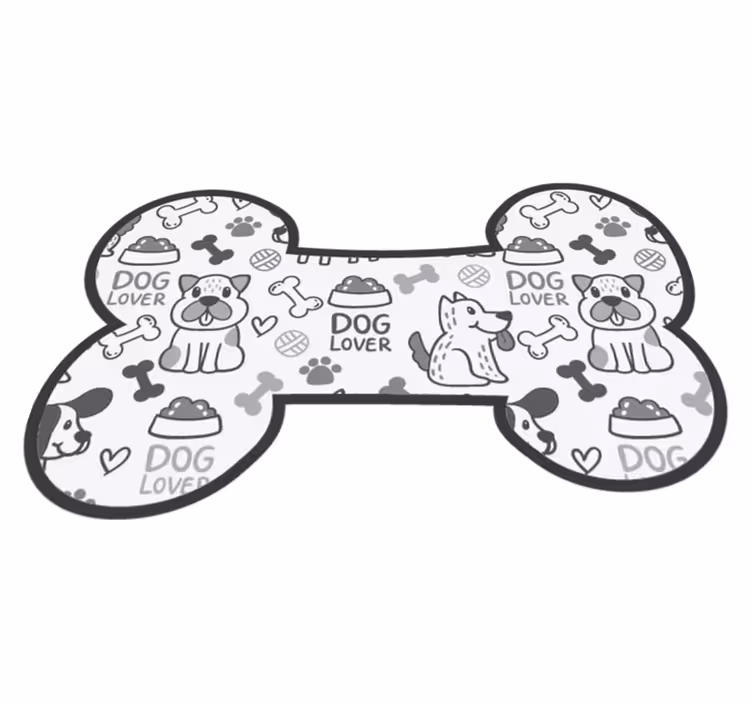 Dywan winylowy Kość psia - TenStickers