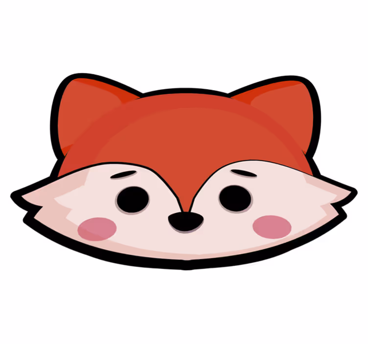 Dywanik winylowy dla dzieci Lisek - TenStickers