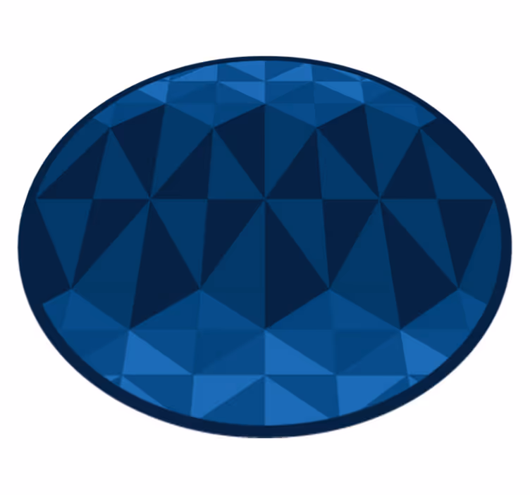 Dywanik winylowy Geometryczne trójkąty - TenStickers