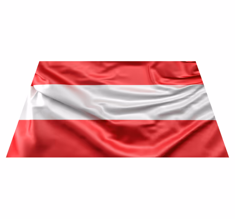 Dywan winylowy z flagą austrii - TenStickers