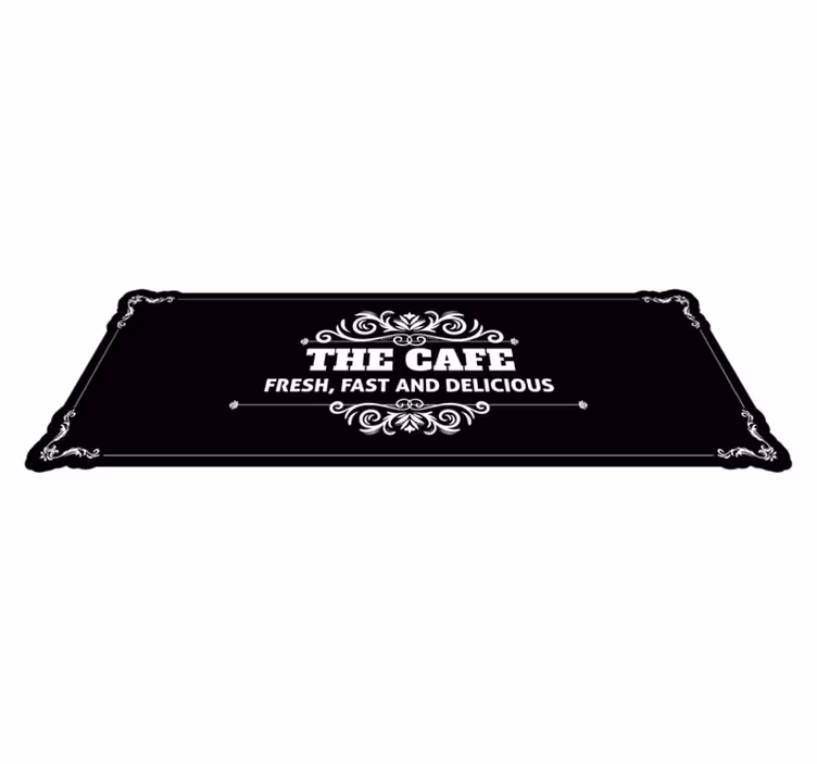 Dywan winylowy The cafe - TenStickers