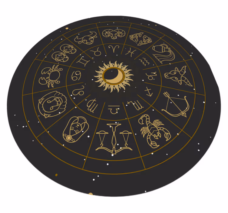 Dywan winylowy Znaki zodiaku - TenStickers
