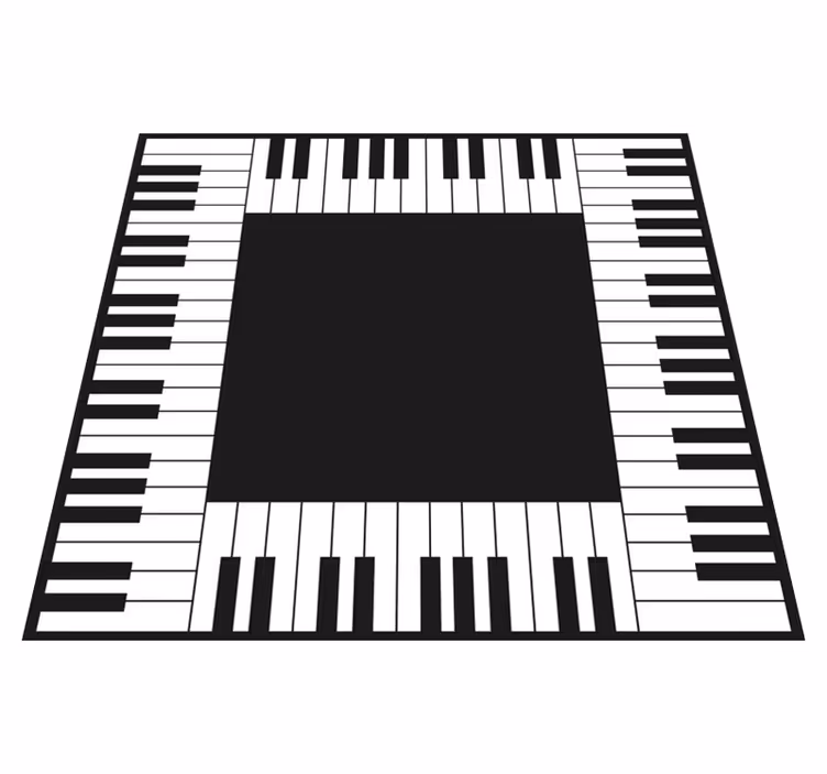Dywanik winylowy Pianino - TenStickers