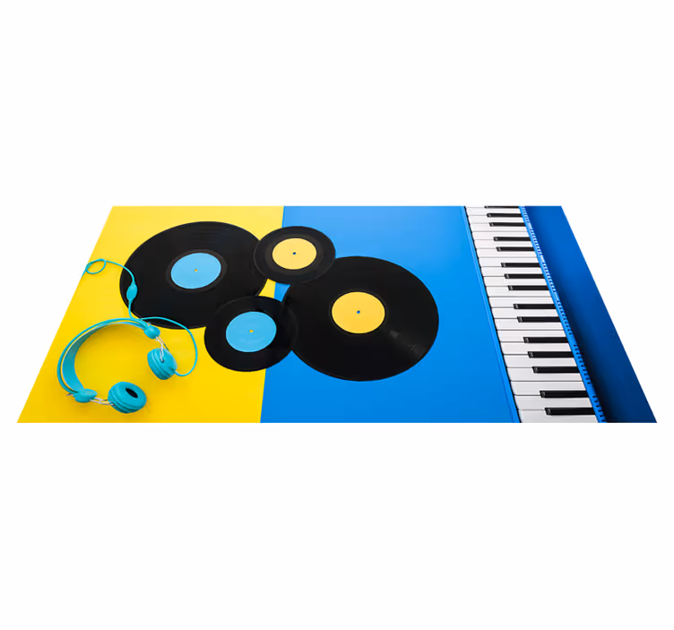 Dywan winylowy Płyty stereo - TenStickers