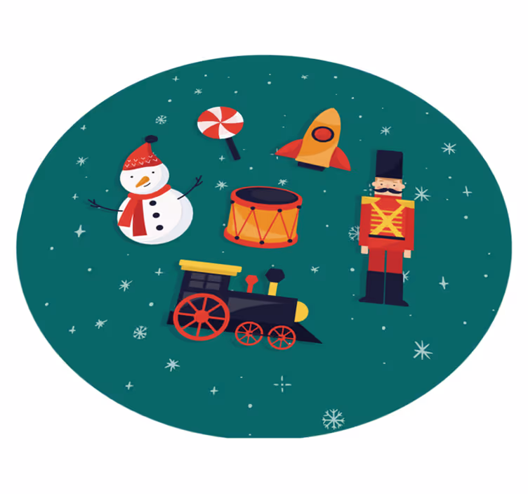 Dywan winylowy Zabawki dziecięce - TenStickers