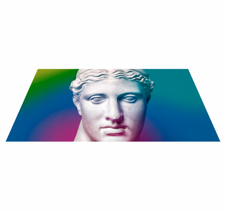 Dywan vintage grecki artefakty - TenStickers