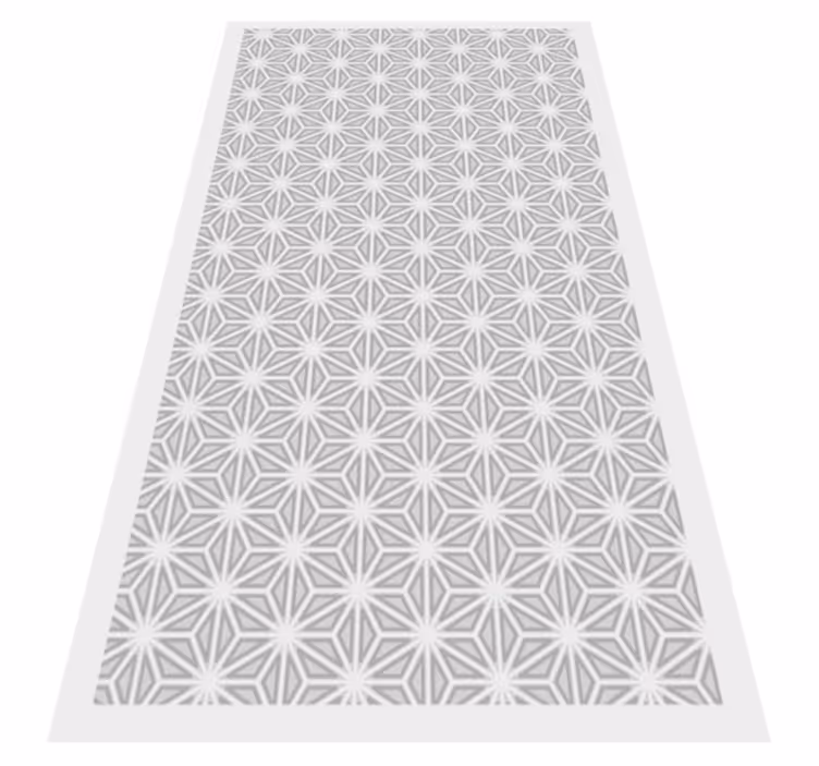 Dywan winylowy wzór geometryczny akcent geometryczny - TenStickers
