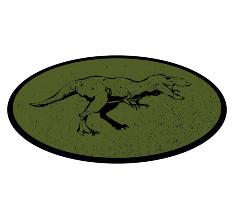 Dziecięcy dywan winylowy o tematyce dinozaurów - TenStickers