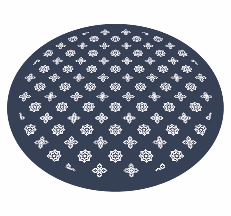 Dywan winylowy w gwiazdki niebiańskie wzory - TenStickers