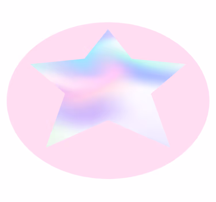 Dywan winylowy w gwiazdki pastelowy gradient gwiazdy - TenStickers