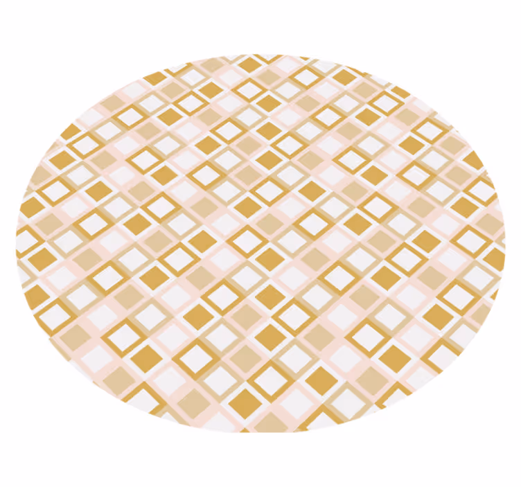 Dywan winylowy wzór geometryczny geometryczny wzór kraty - TenStickers