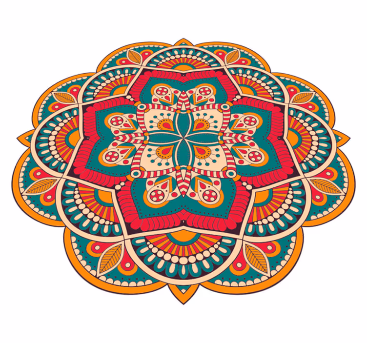 Dywan winylowy mandala marokańska  - TenStickers