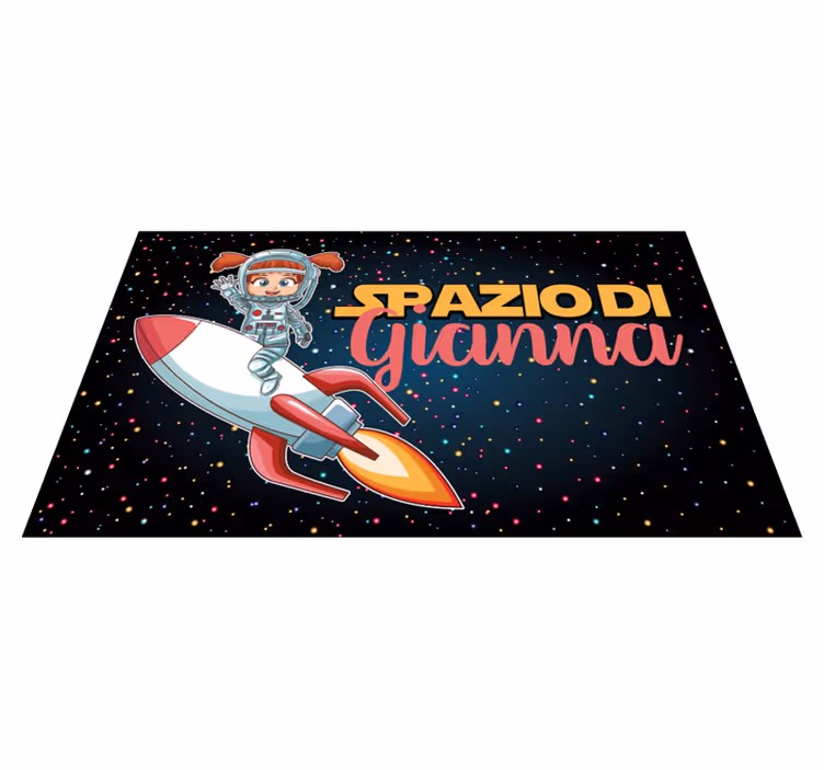 Spersonalizowana wizja przestrzeni z matą - TenStickers