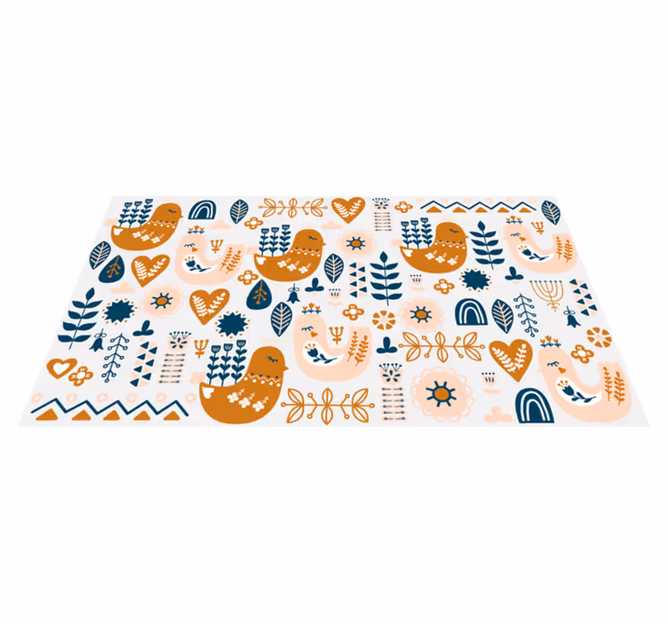 Dywan winylowy dla dziecka zabawne wzory dla dzieci - TenStickers