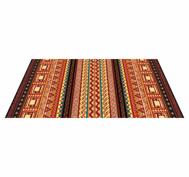 Dywan winylowy y do jadalni Meksykański Aztec - TenStickers
