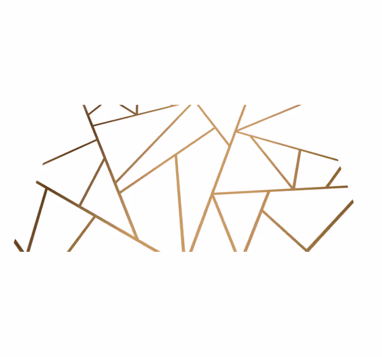Dywan winylowy z marmuru w geometryczne kształty - TenStickers