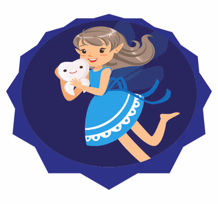 Dywan winylowy dla dziecka przygoda wróżki zębowej - TenStickers