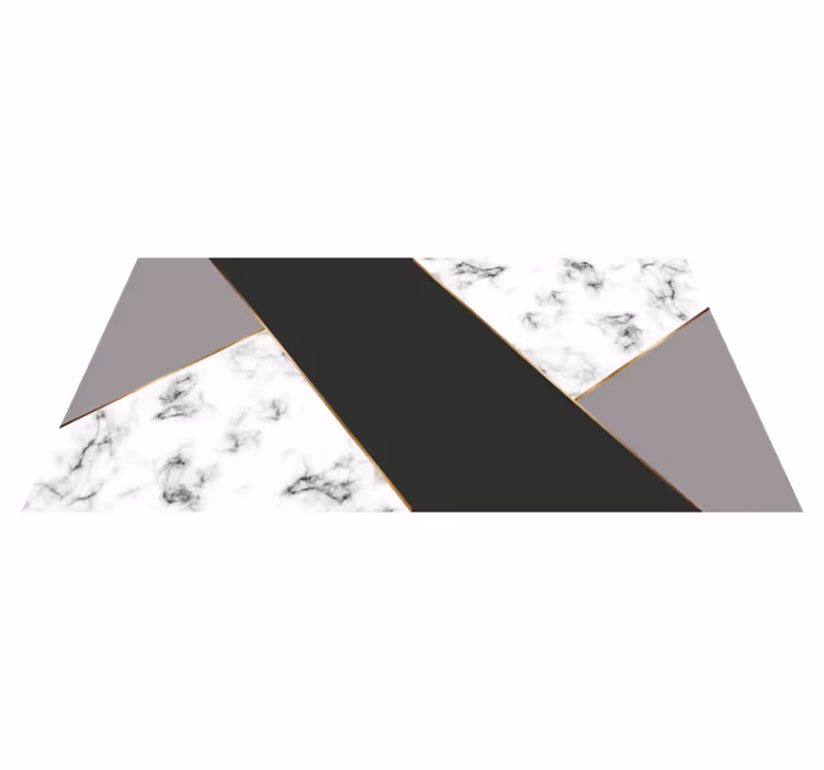 Dywan winylowy marmurowy eleganckie abstrakcyjne paski - TenStickers