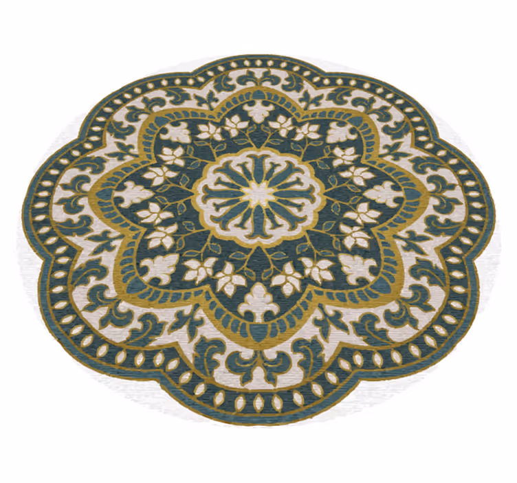 Dywan winylowy do sypialni w stylu vintage  - TenStickers