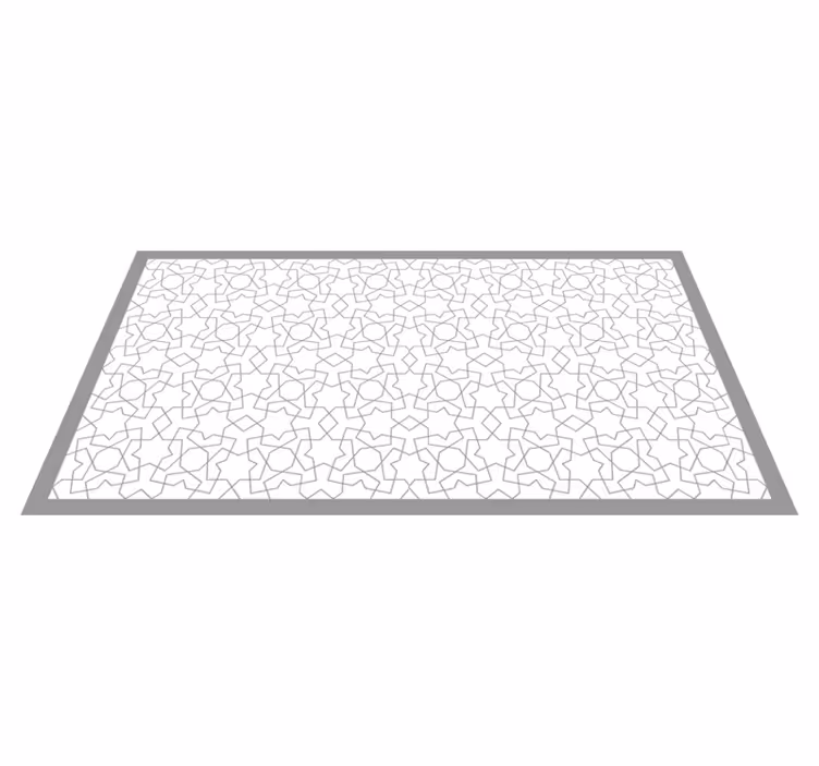 Dywan winylowy z mozaiką wytworne motywy geometryczne - TenStickers